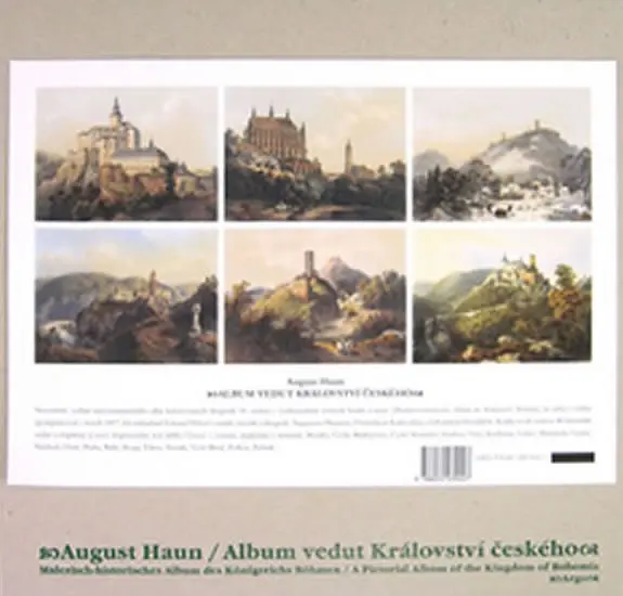 Album vedut Králoství českého - August Haun