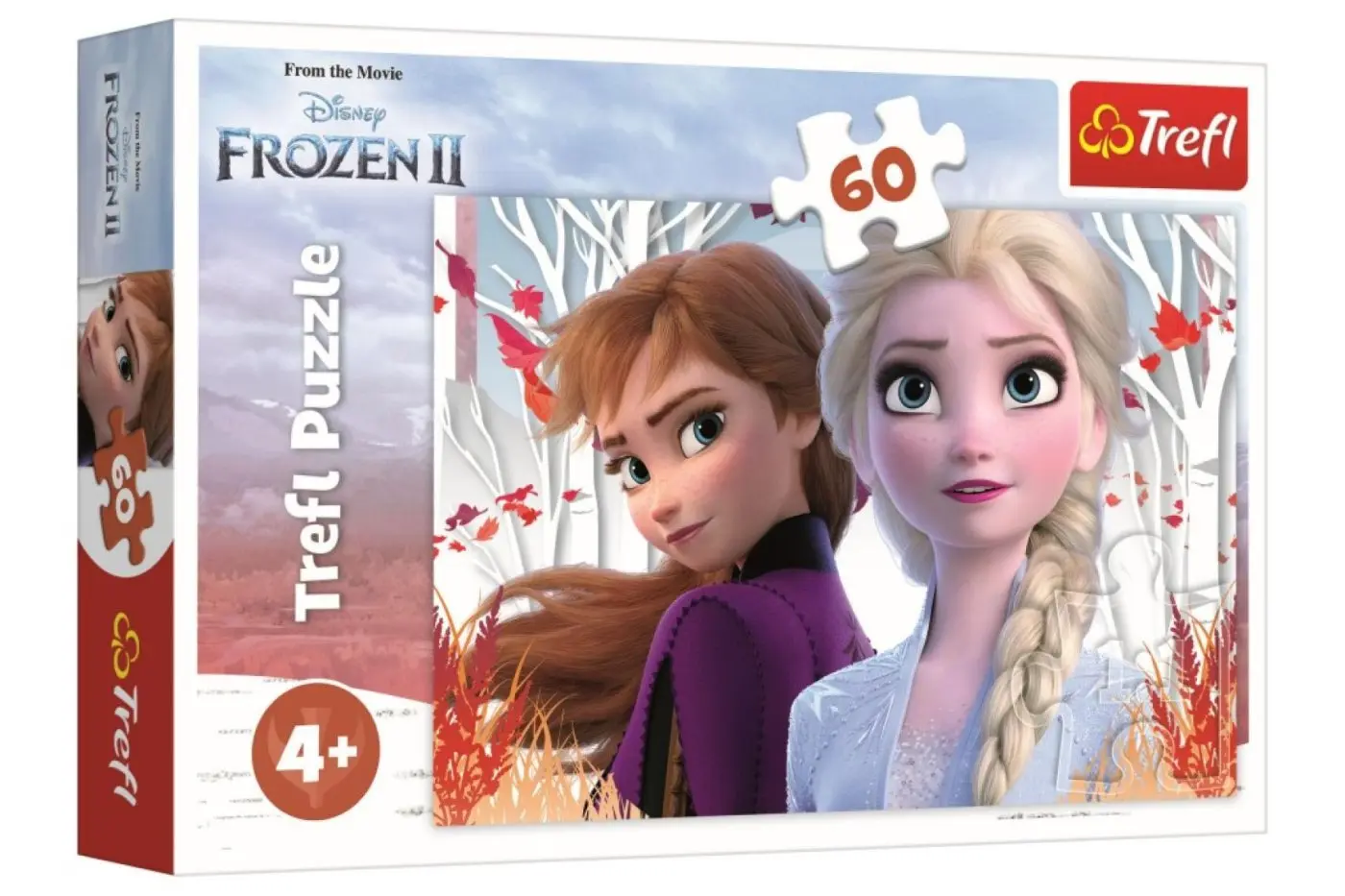Trefl Puzzle Frozen 2 - Kouzelný svět Anny a Elsy / 60 dílků