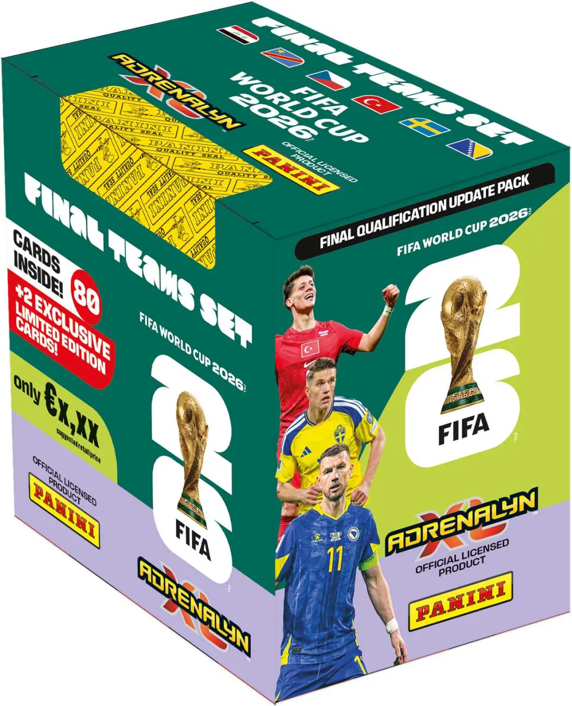FIFA World Cup 2026: Adrenalyn - Final Teams Set