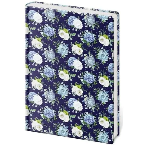 Zápisník Vario A4 linkovaný - Floral