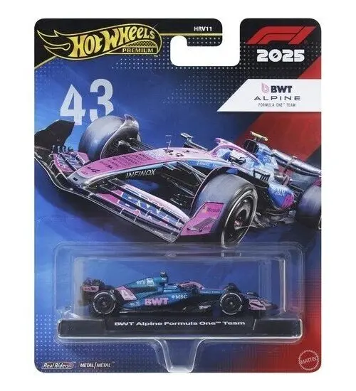 Angličák Hot Wheels Premium Team Alpine - Driver 2