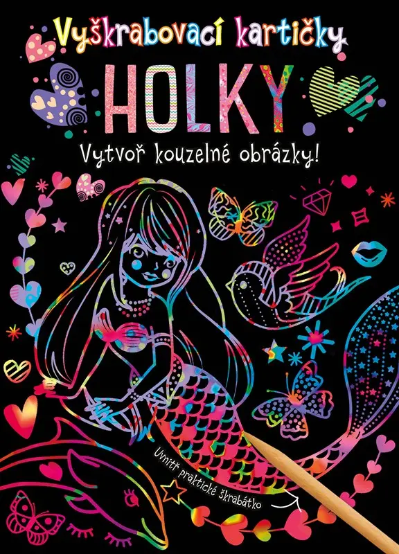 Vyškrabovací kartičky - Holky - kolektiv autorů