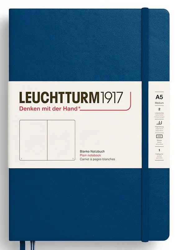 Zápisník Indigo Hardcover Medium (A5) čistý