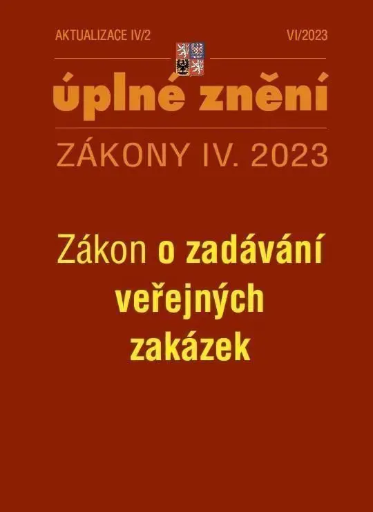 Aktualizace IV/2 2023 Úplné znění Zákony IV.