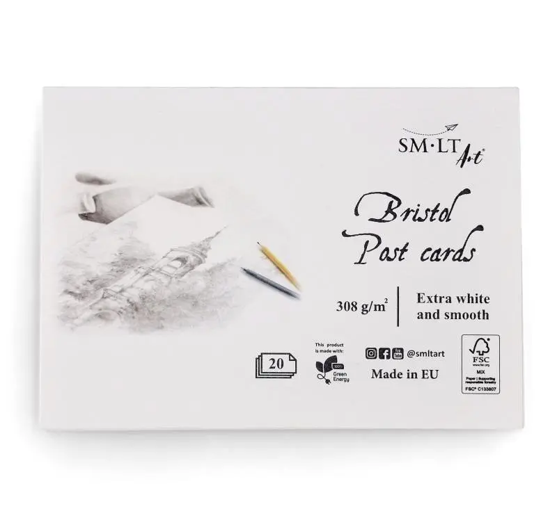 SMLT Art Pohlednice Bristol - 20 listů