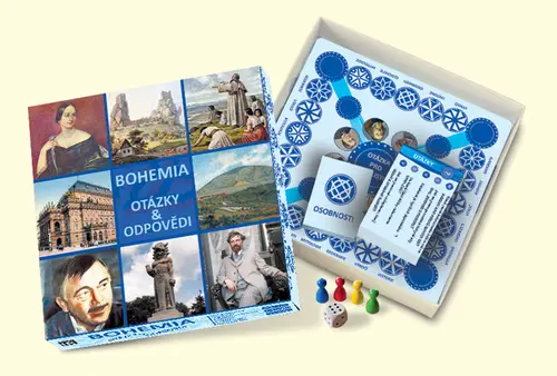 Bohemia otázky a odpovědi - společenská hra - Radek Fiksa
