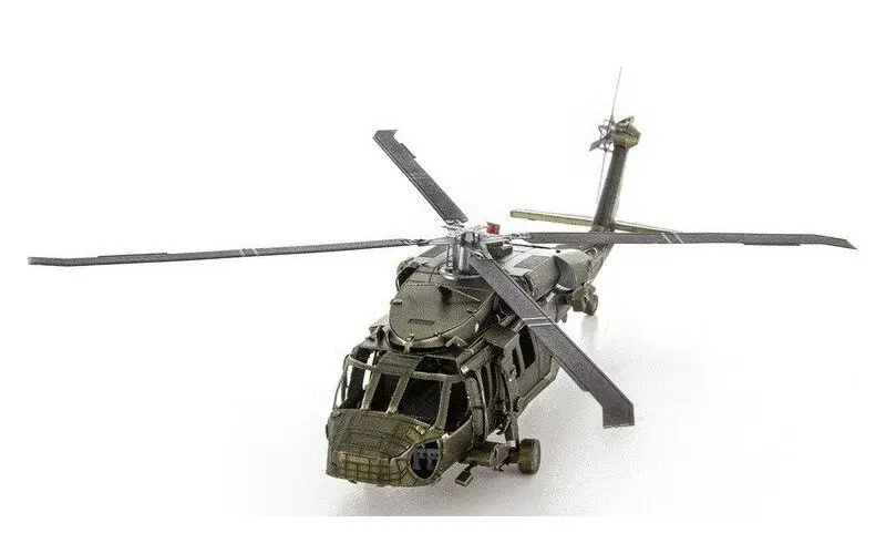 Metal Earth 3D kovový model Black Hawk