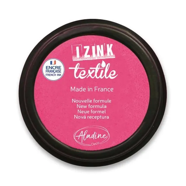 Razítkovací polštářek na textil IZINK textile - růžový