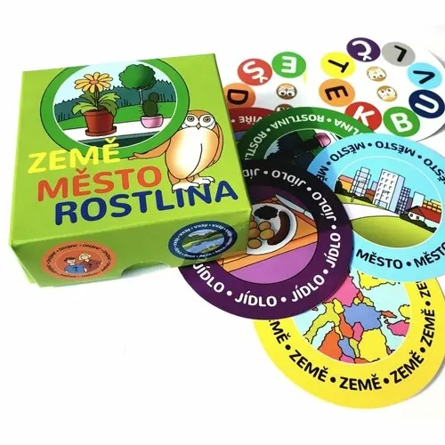 Země, město, rostlina... - společenská hra - Petr Sýkora