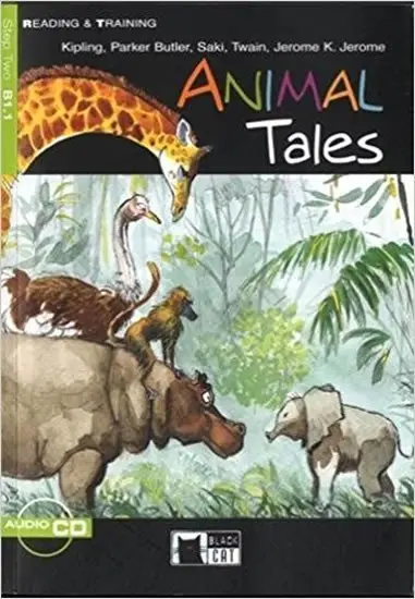 Animal Tales + CD (Black Cat Readers Level 2) - Rudyard Joseph Kipling