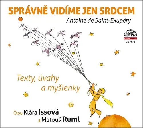 CD Správně vidíme jen srdcem (audiokniha) - Antoine de Saint-Exupéry