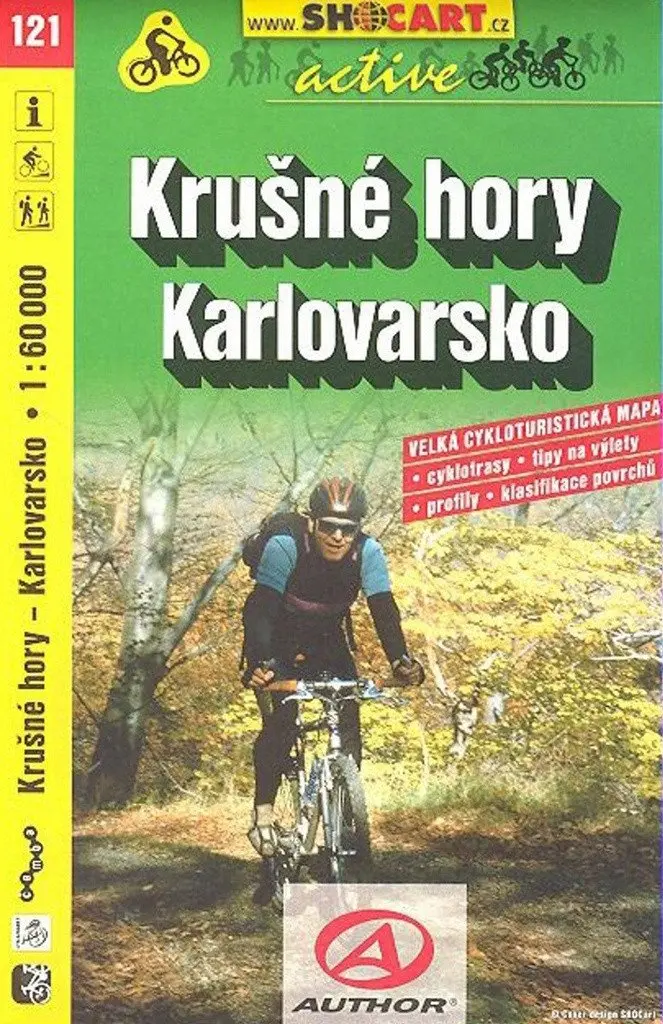 SC 121 Krušné hory, Karlovarsko 1:60 000