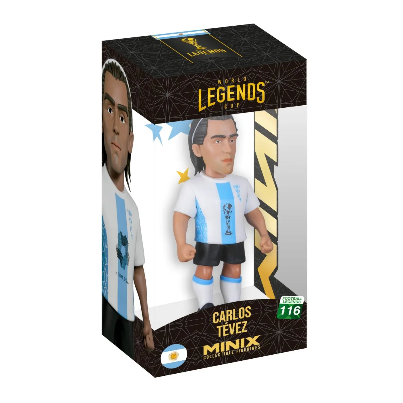 MINIX Football Legends: World Cup Legends Argentina - Carlos Tévez #116