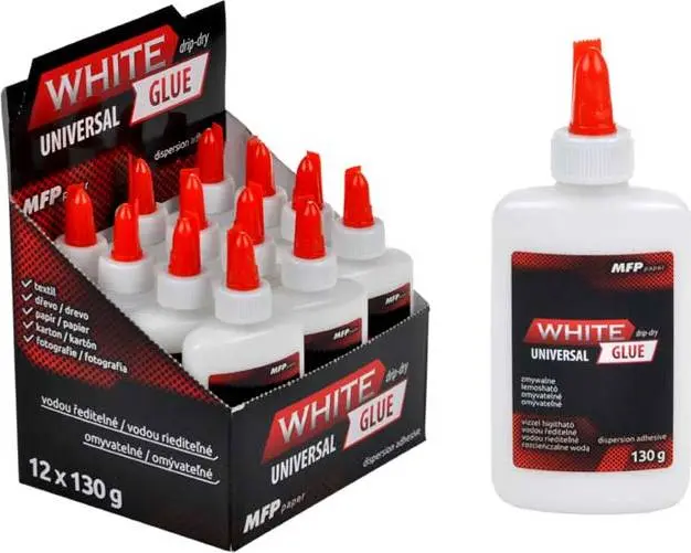 Lepidlo disperzní White glue 130g