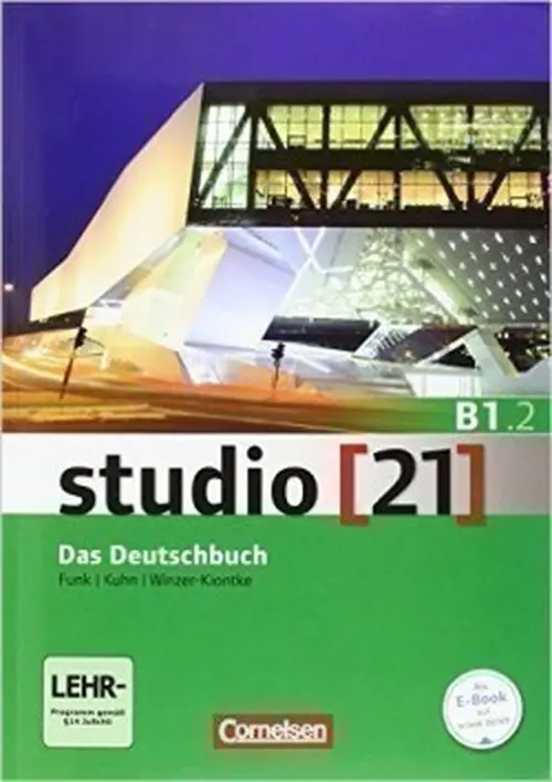 studio [21] - Grundstufe B1: Teilband 02. Das Deutschbuch (Kurs- und Übungsbuch mit DVD-ROM) - Hermann Funk