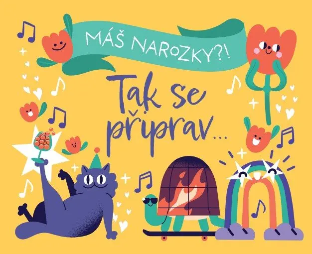 Hrací krabička - Máš narozky? Tak se připrav.. - Albi