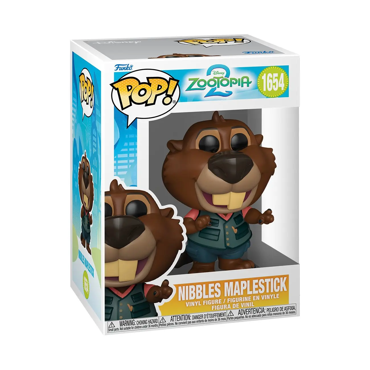 Funko POP: Zootopia 2 - Nibbles Maplestick #1654