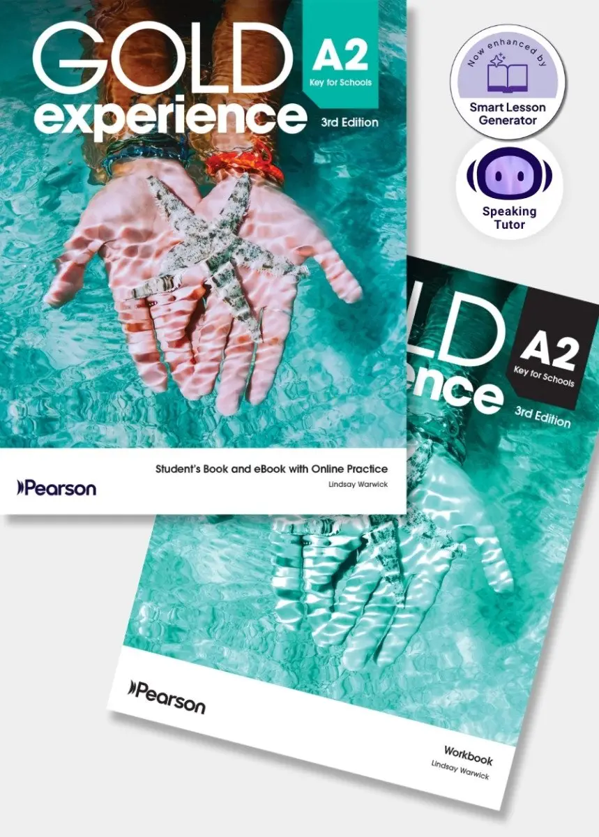 Gold Experience 3rd Edition A2 Preliminary for Schools Student´s Book and Workbook with On