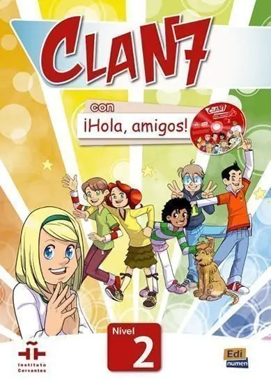 Clan 7 Nivel 2 - Libro del alumno + CD-ROM -  Ginez Castro, Maria