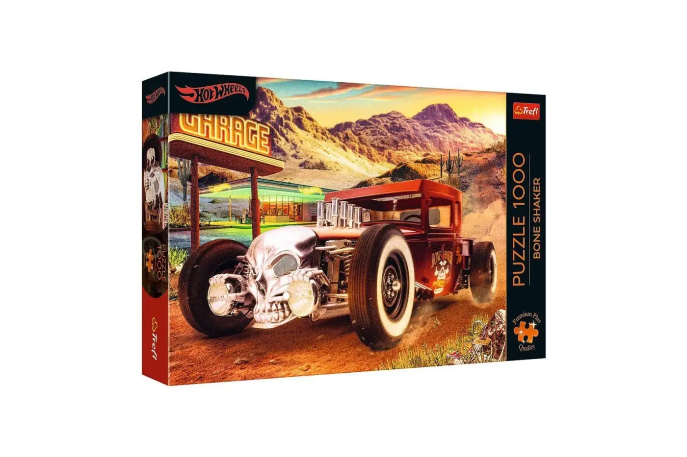 Puzzle Hot Wheels: Bone Shaker 1000 dílků