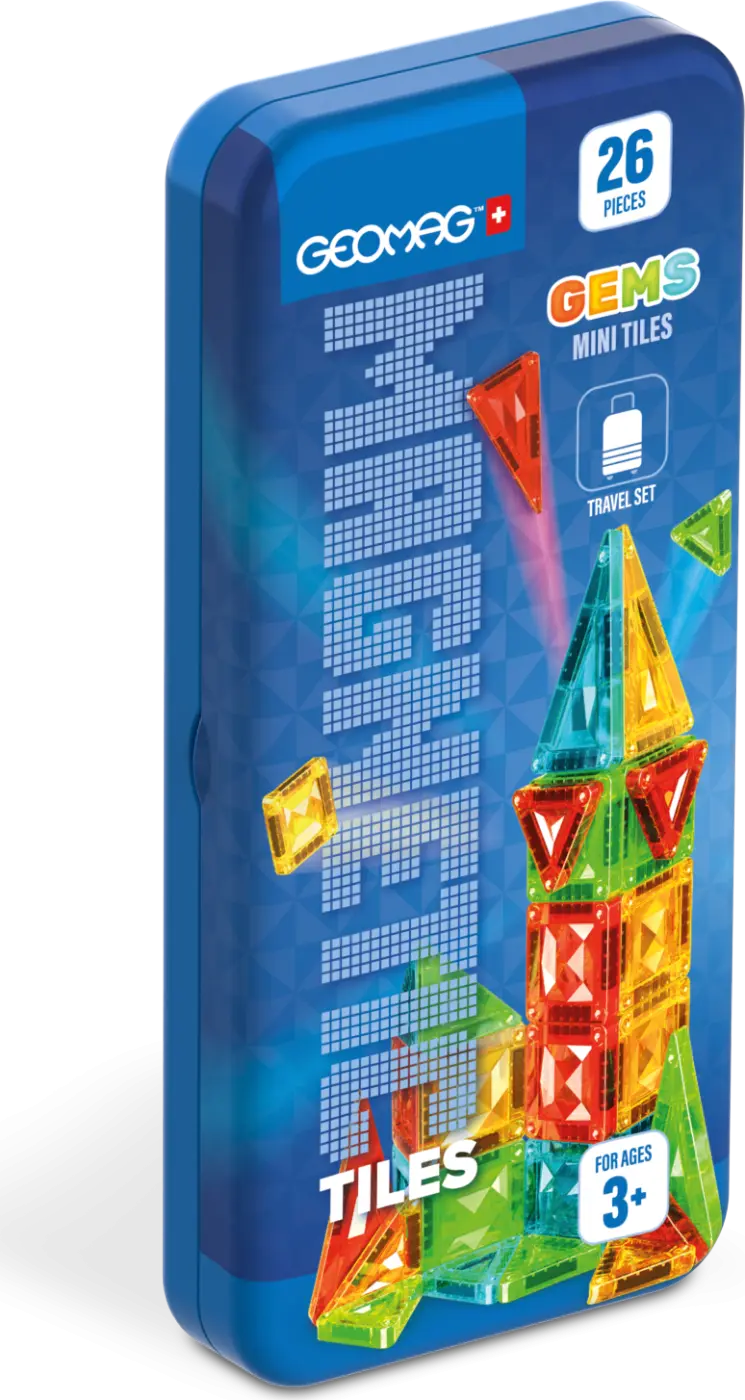 Geomag Tiles Mini 26 dílků  - Geomag