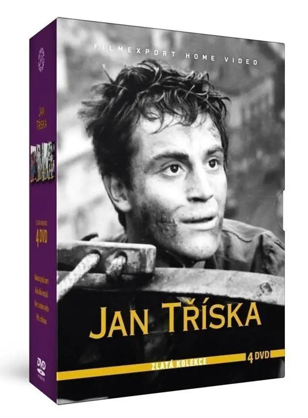 DVD Jan Tříska - Kolekce: Kohout Plaší Smrt, Kde Alibi Nestačí, Dva Z Onoho Světa, Pět Z Milionu: Jan Tříska - Kolekce: Kohout Plaší Smrt, Kde Alibi Nestačí, Dva Z Onoho Světa, Pět Z Milionu