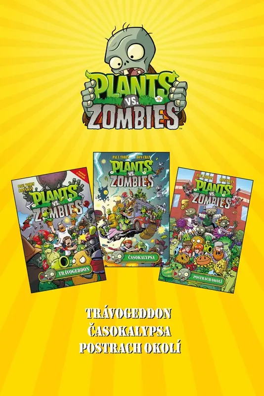 Plants vs. Zombies BOX žlutý - Paul Tobin