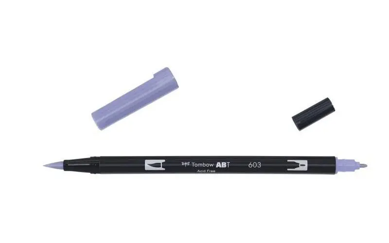 Tombow Oboustranný štětcový fix ABT - periwinkle