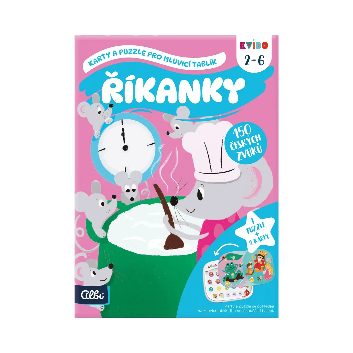 Říkanky 2: Karty a puzzle pro Mluvicí tablík 2 | Neuveden