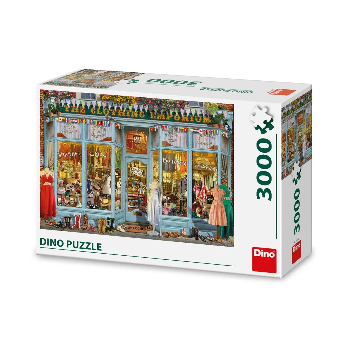Puzzle Butik 3000 dílků