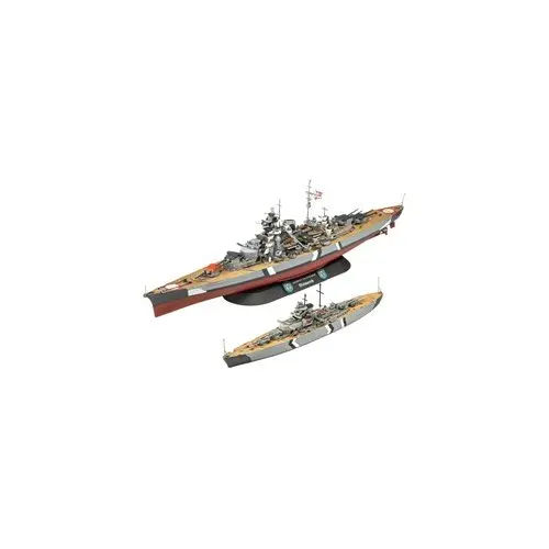 Gift-Set loď 05637 - The Legendary Bismarck (1:700 + 1:1200)