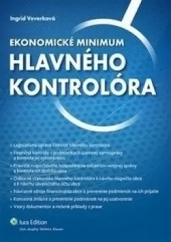 Ekonomické minimum hlavného kontrolóra - Ingrid Veverková