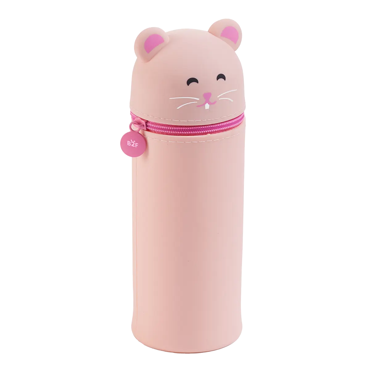Miquelrius B2F - penál se zipem Little Pets, křeček, růžový