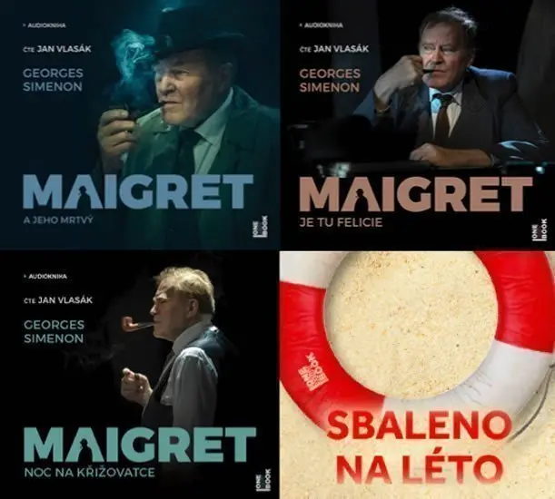 CD Vraždy na Ledňáčkově vrchu (audiokniha) - Georges Simenon