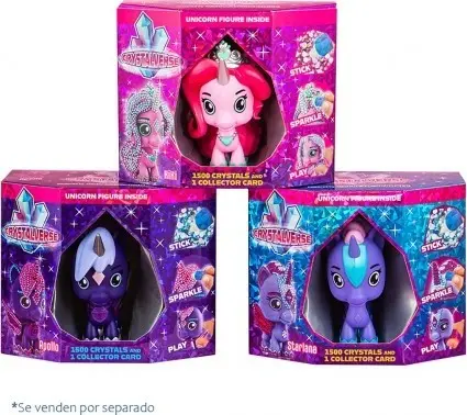 Figurka galaktického jednorožce Crystalverse  - Hermanex