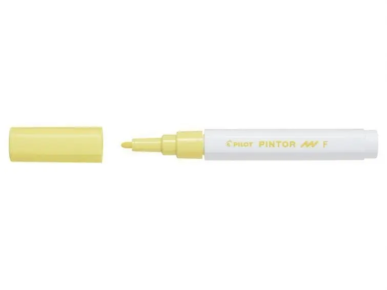 PILOT Pintor Fine akrylový popisovač 0,9-1,5mm - pastelový žlutý