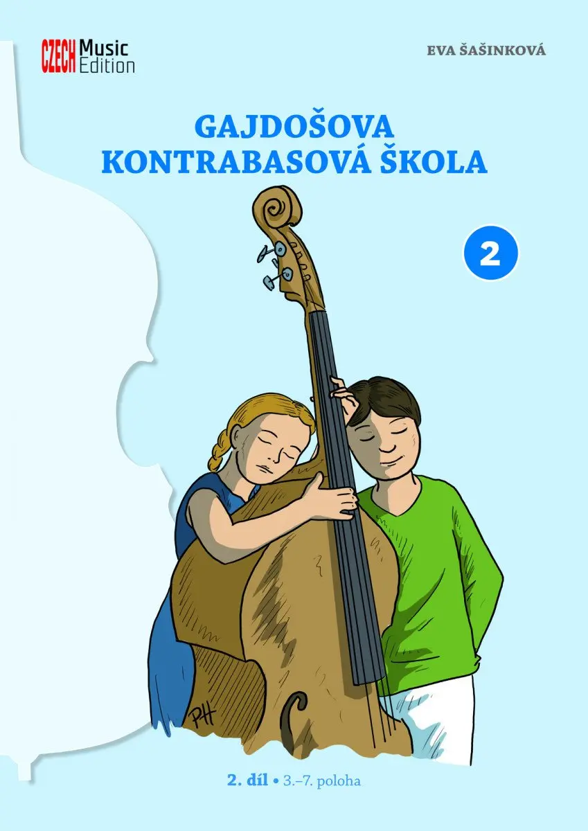 Gajdošova kontrabasová škola 2. díl - 3.-7. poloha - Eva Šašinková