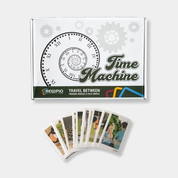TIME MACHINE Travel between Present Perfect NEW - hra z kategorie Vzdelávacie hry
