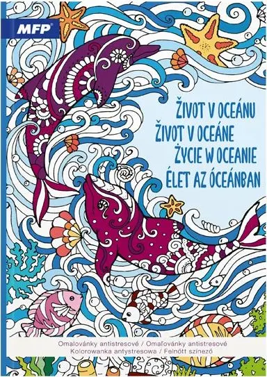 Omalovánky antistresové Život v oceánu