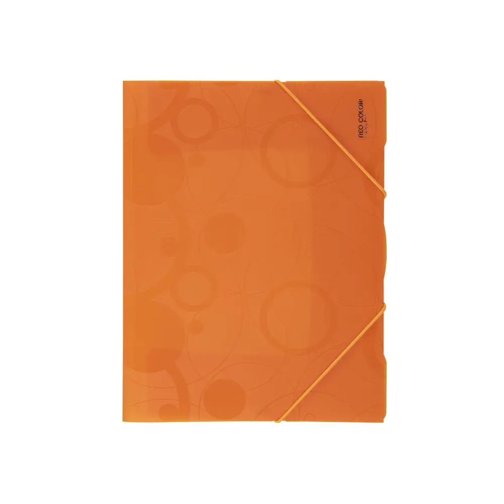 Sloha PP s gumou A4 NEO COLORI oranžová - 5ks