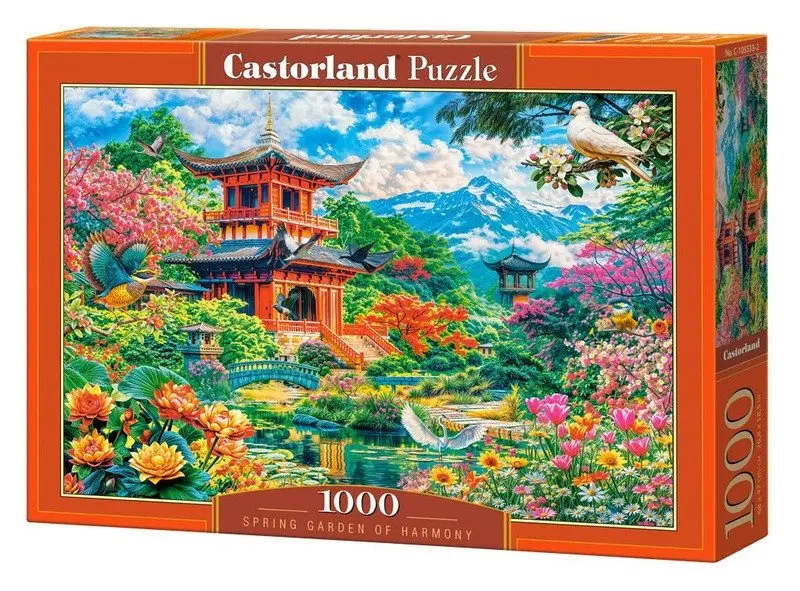 Castorland Puzzle Spring Garden Harmony 1000 dílků