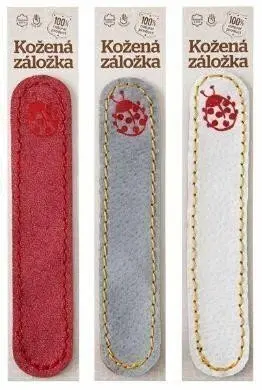 Obšitá záložka Lienka