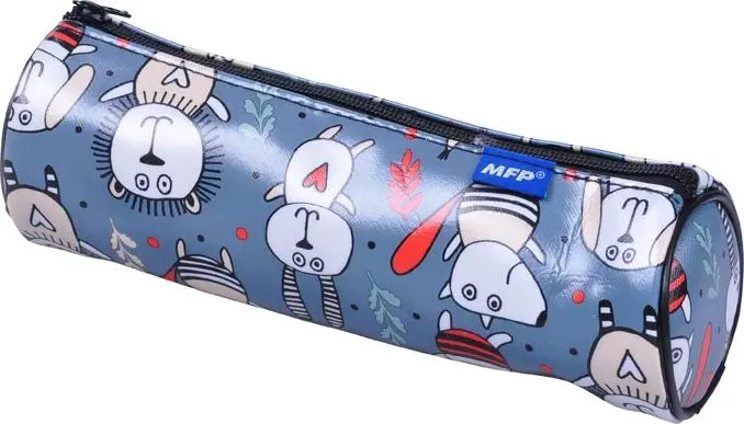 Penál etue válcová MFP Zvířata
