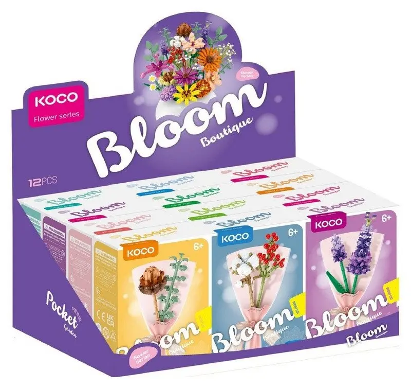 KOCO Stavebnice mini - Malý pugét - mix druhů