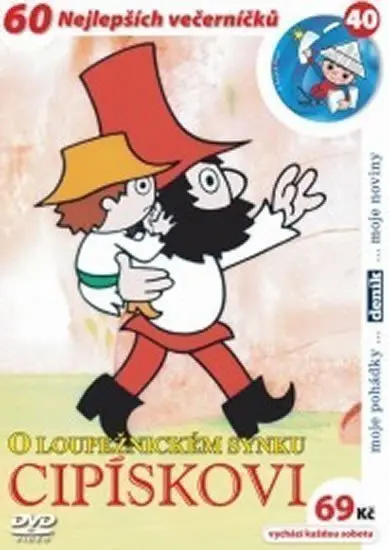 O loupežnickém synku Cipískovi (DVD) (papírový obal)