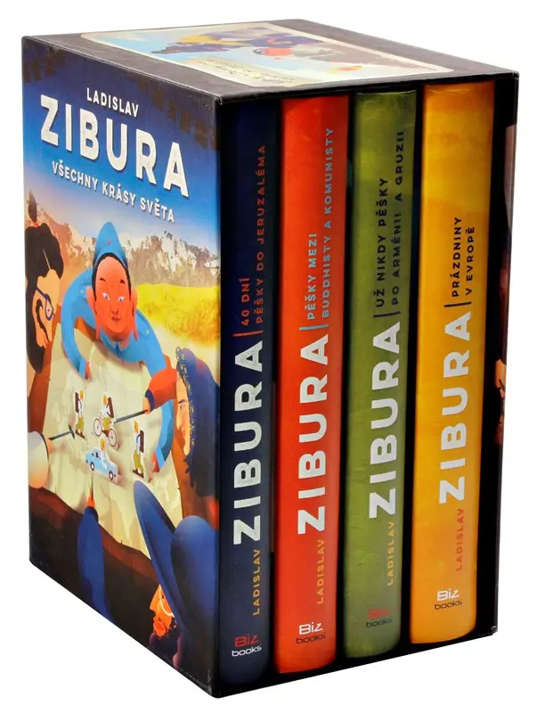 Všechny krásy světa BOX 1-4 - Ladislav Zibura