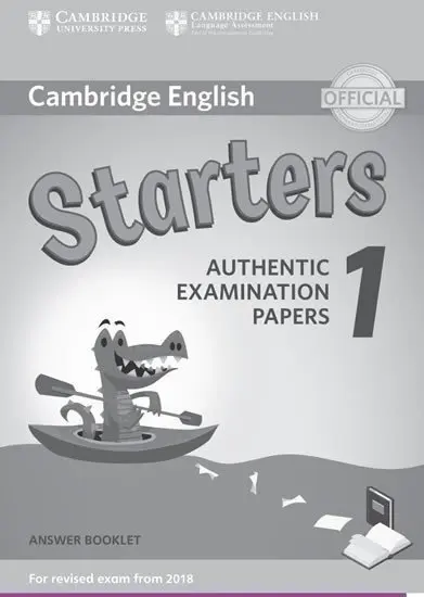 Cambridge English Starters 1 for Revised Exam from 2018 Answer Booklet - kolektiv autorů