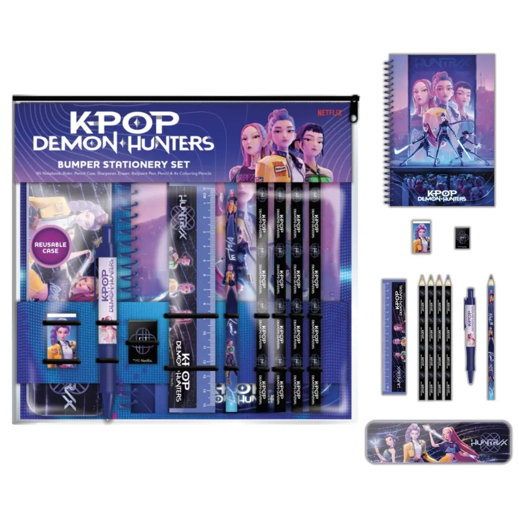 K-pop Demon Hunters – velký školní set - Pyramid
