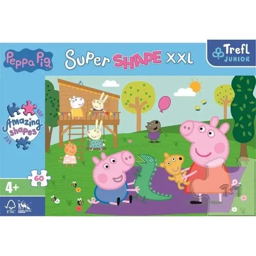 Trefl Puzzle 60 ks Super Shape XXL Peppa Pig