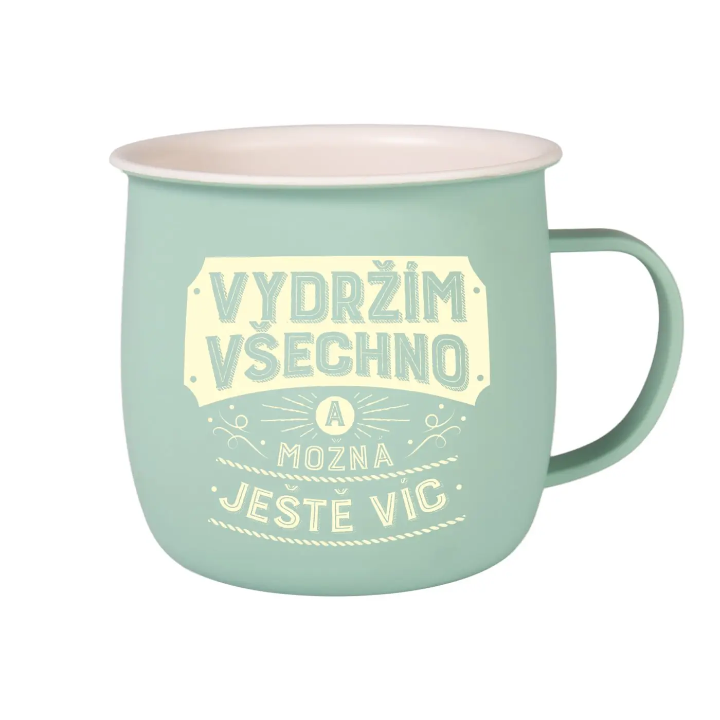 Outdoorový hrnek - Vydržím všechno - Albi